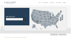 Desktop Screenshot of capilanoproperties.com